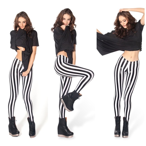 Blackmilk Beetlejuice Wetlook Stripe 